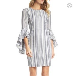 Maggie London Ruffle Sleeve Dress sz10